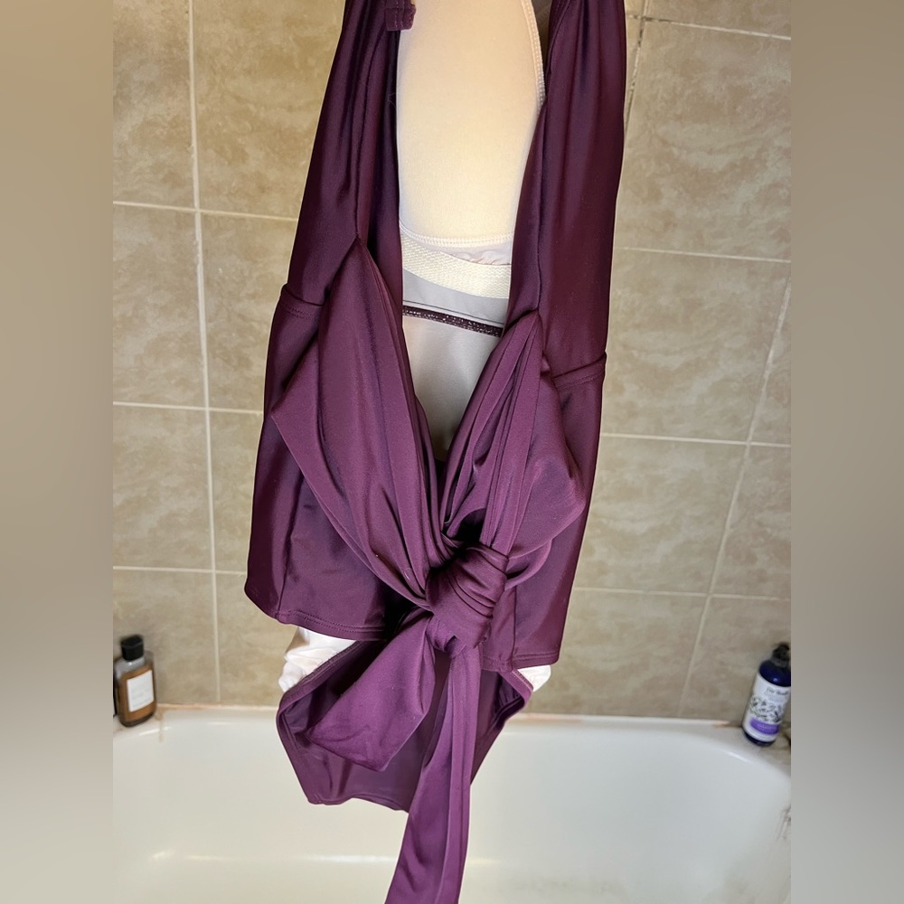 Maroon Swimsuit